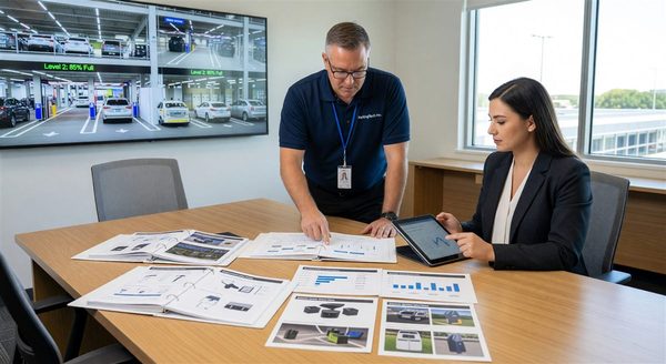 Vendor assessment documentation in a parking technology context